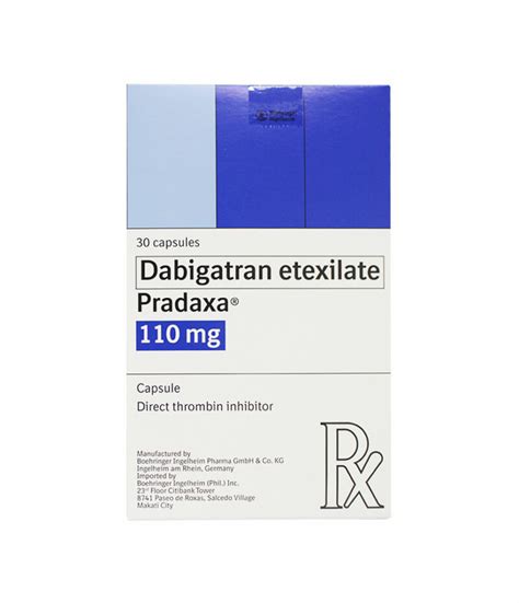 what is pradaxa generic name